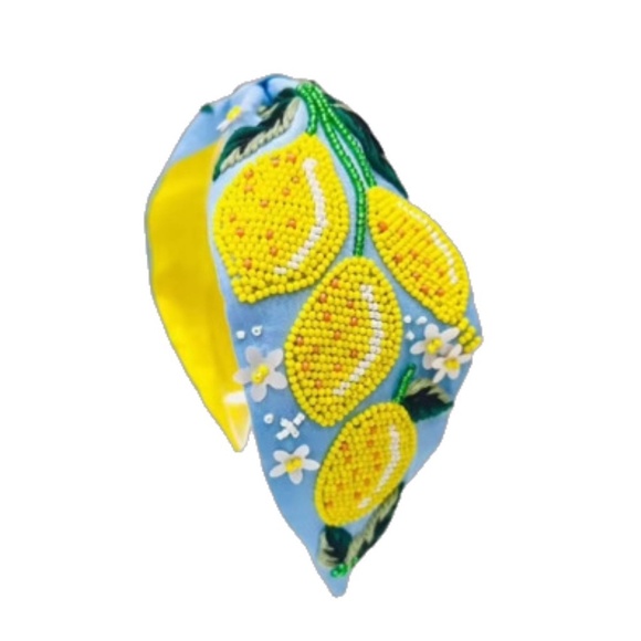 Brooke Shade Accessories - 204. NEW The Lemoncello Beaded Headband